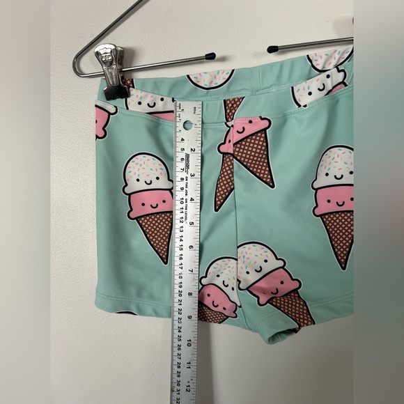 Whistle and Flute Kawaii Ice Cream Unisex Swim Top and Shorts Size 11-12Y - Picture 9 of 12